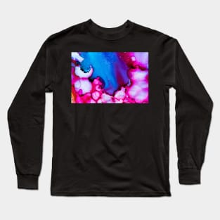 abstract storm 4 pink Long Sleeve T-Shirt